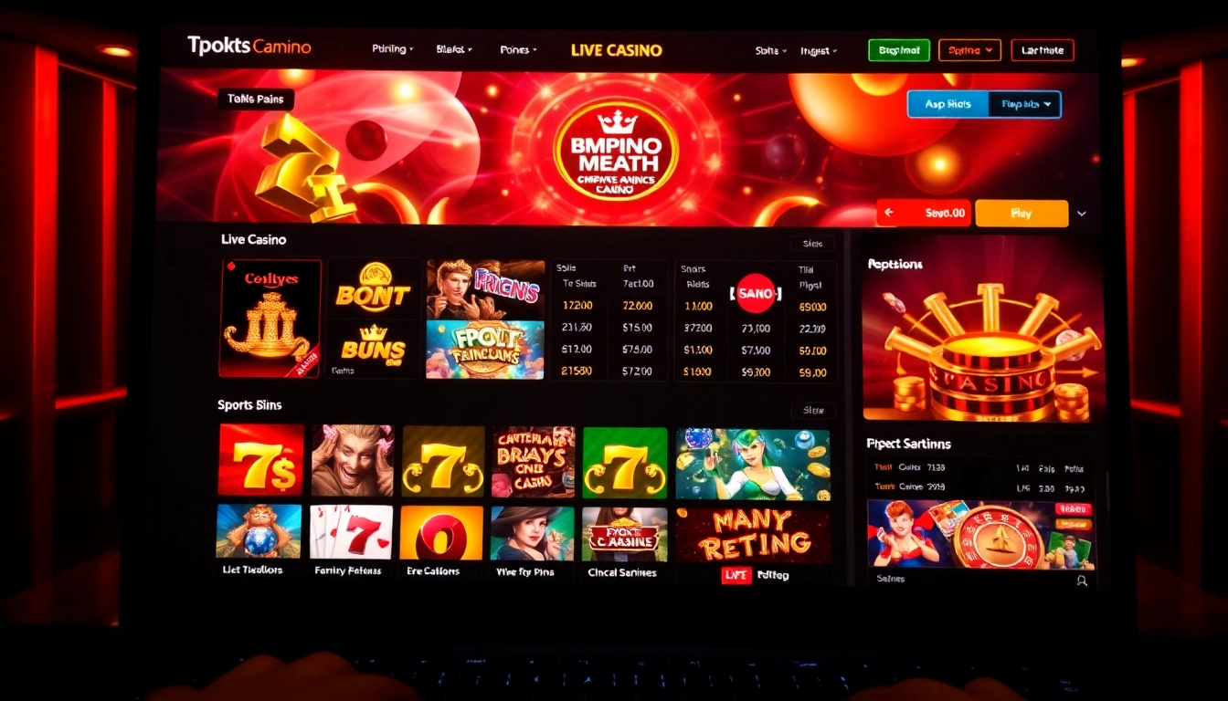 Engaging screenshot of ck4444 net's online gaming lobby with slots, live dealer, and sports betting options in vivid colors, inviting players to join and play confidently.