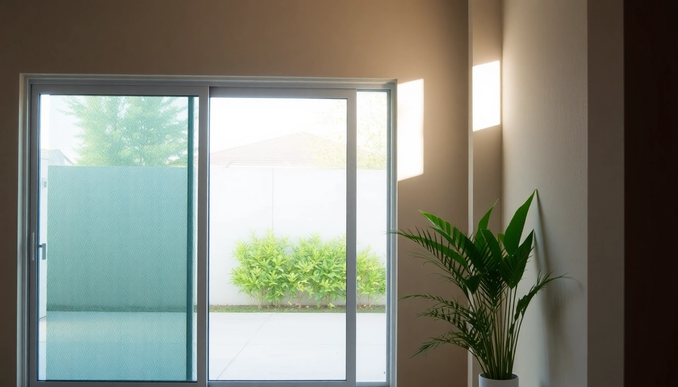 Replace a sliding glass door: installer demonstrates an energy-efficient patio door replacement.